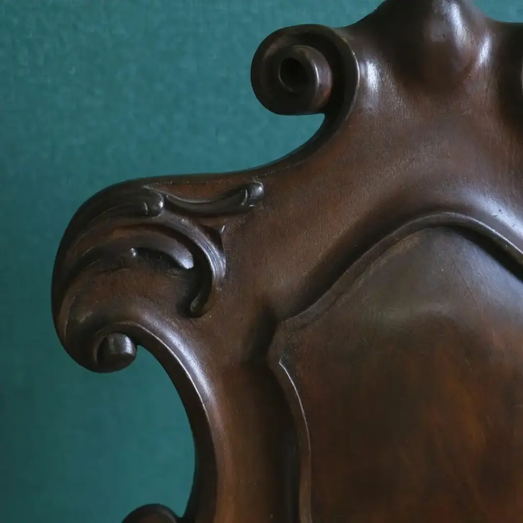 アンティーク ホールチェア エントランスチェア イギリス マホガニー アンティーク家具
7