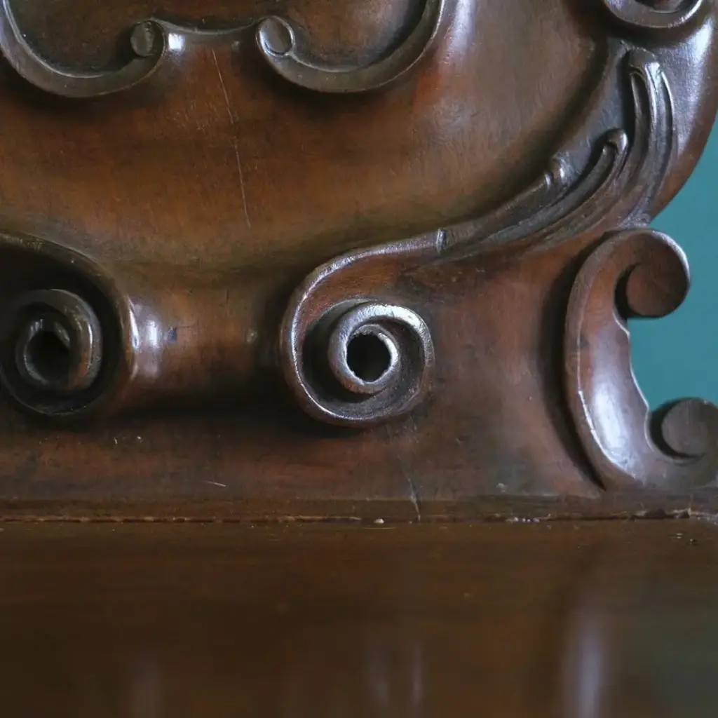 アンティーク ホールチェア エントランスチェア イギリス マホガニー アンティーク家具
1