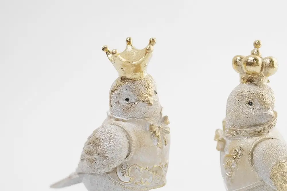 クラウンバード 鳥の置物 インテリア雑貨2