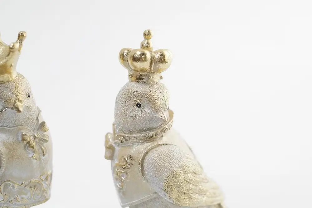 クラウンバード 鳥の置物 インテリア雑貨3