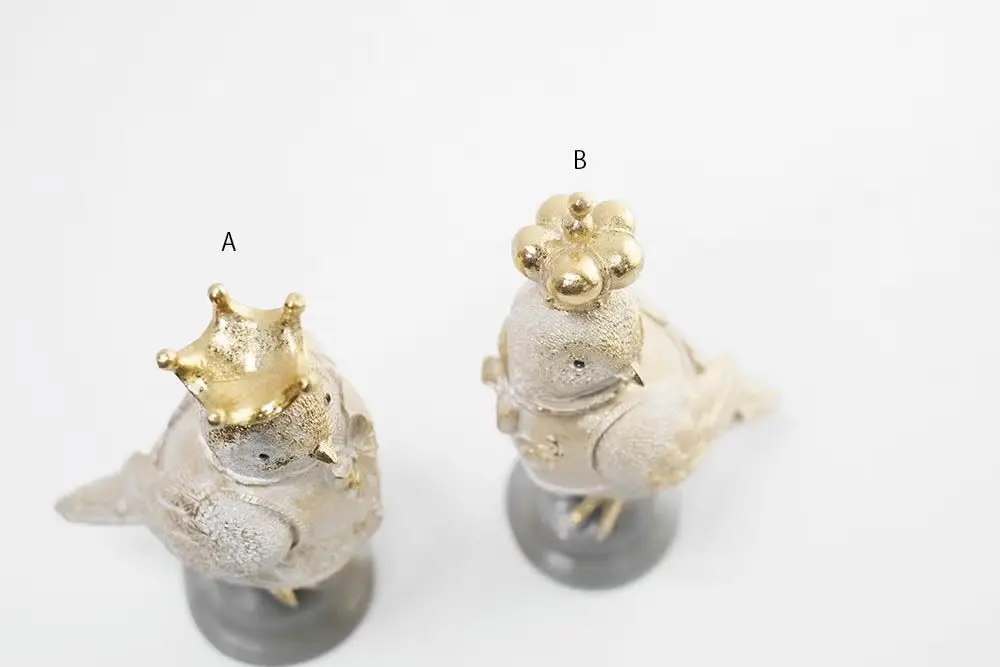 クラウンバード 鳥の置物 インテリア雑貨4