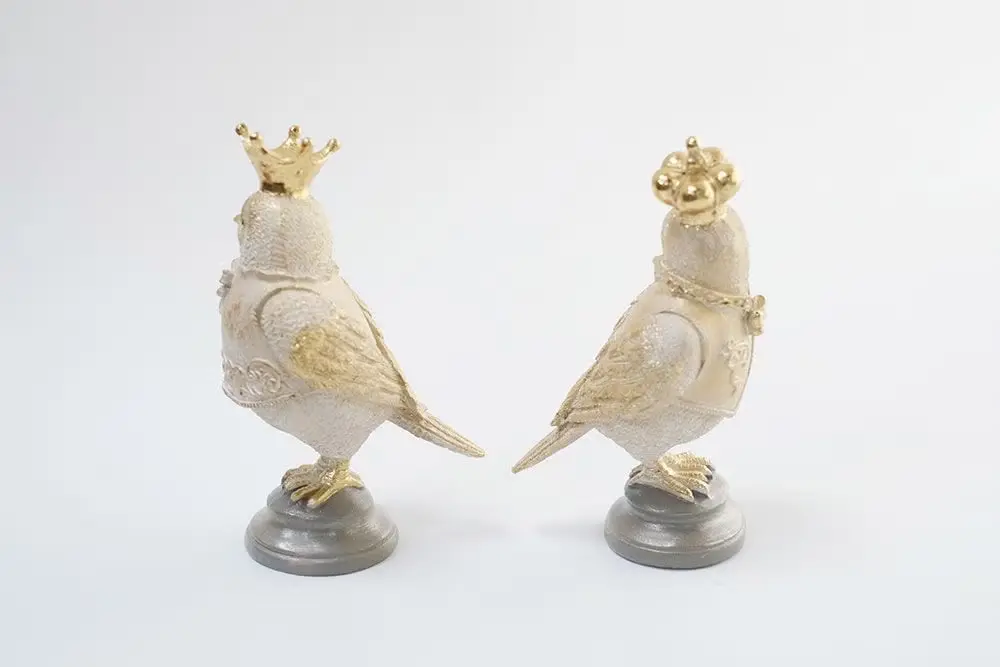 クラウンバード 鳥の置物 インテリア雑貨5