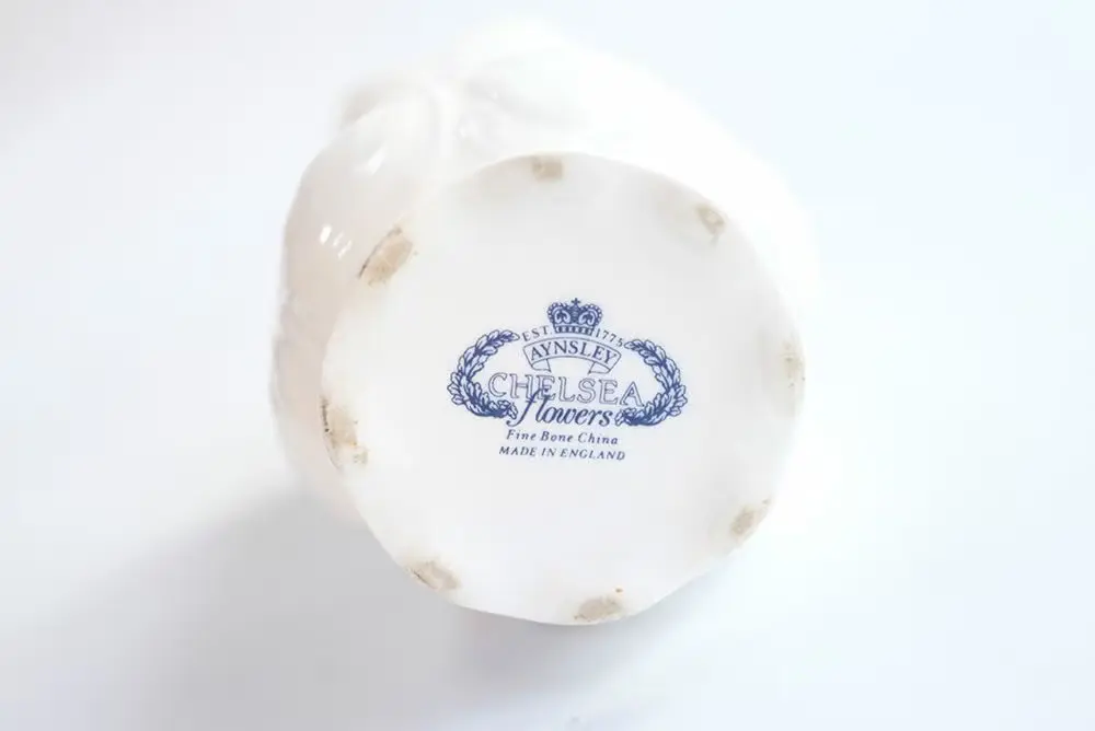 AynsleyフラワーベースCHELSEA flowers エインズレイ 一輪挿し 花瓶 ヴィンテージ雑貨5