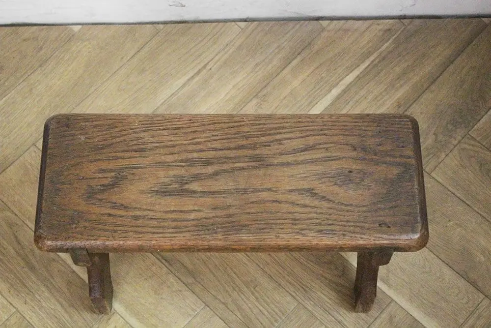 アンティーク クラケットスツールB 作業用 ミニスツール/アンティーク家具2