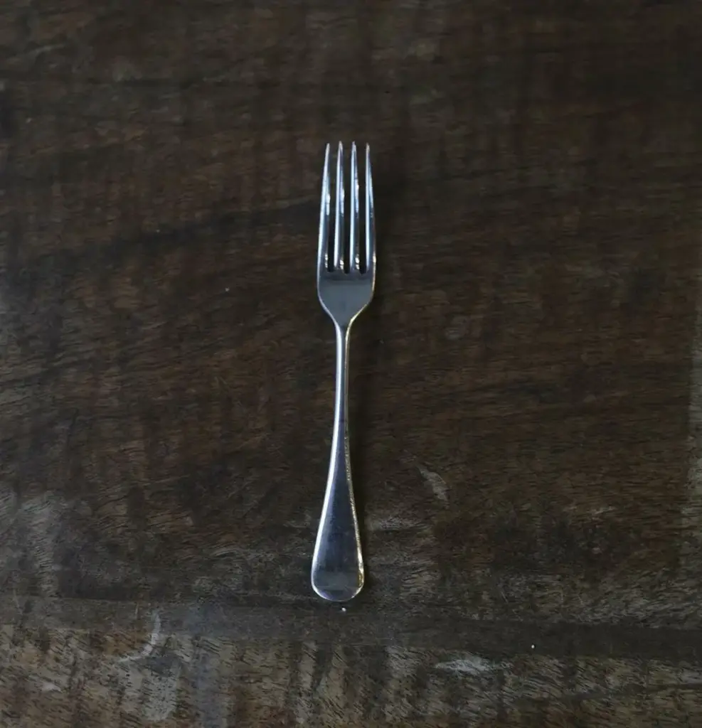 アンティーク デザートフォークⅡ イギリス EPSN シルバープレート ハノーヴァリアン1