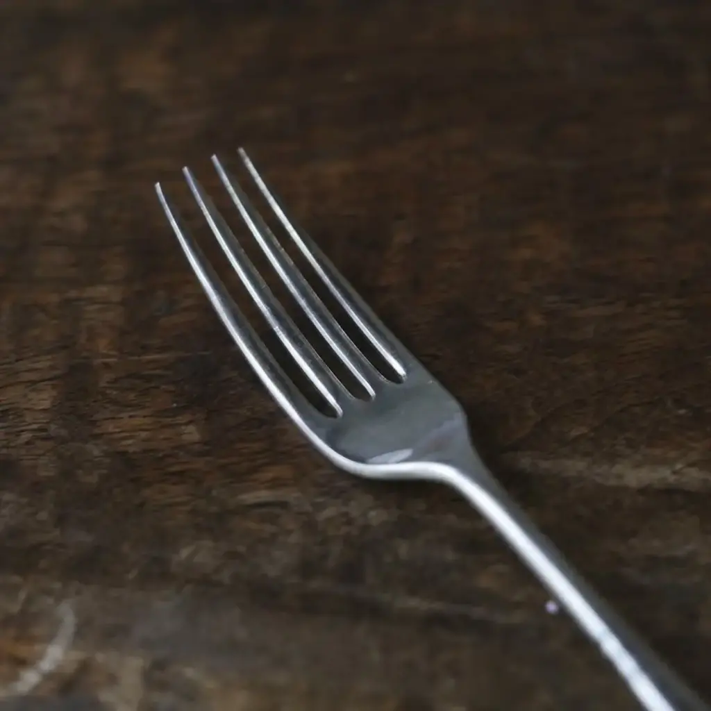 アンティーク デザートフォークⅡ イギリス EPSN シルバープレート ハノーヴァリアン3