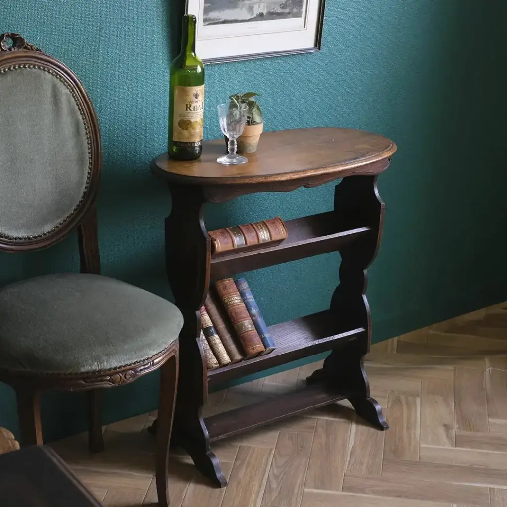 アンティーク マガジンラックテーブル イギリス オーク材 アンティーク家具1