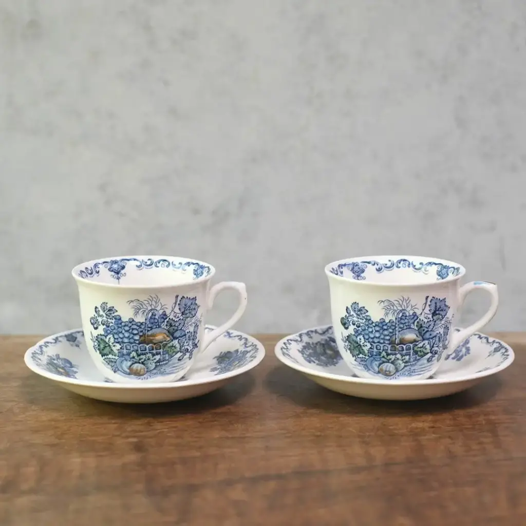 アンティークティーカップ&ソーサ MASON メイソン Fruit Basket イギリス アンティーク食器7