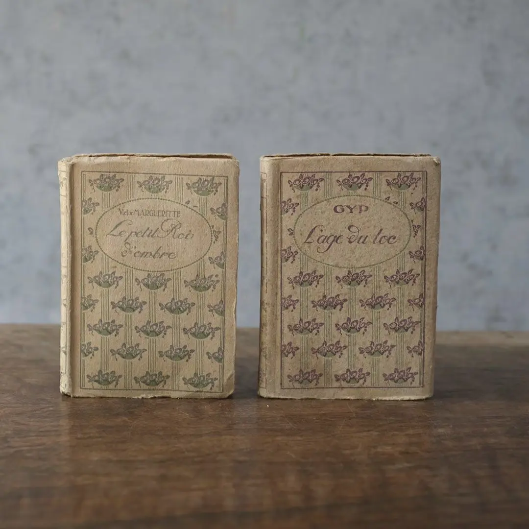 アンティークブック EDITIONS NILSSON フランス 本 小説 アンティーク雑貨