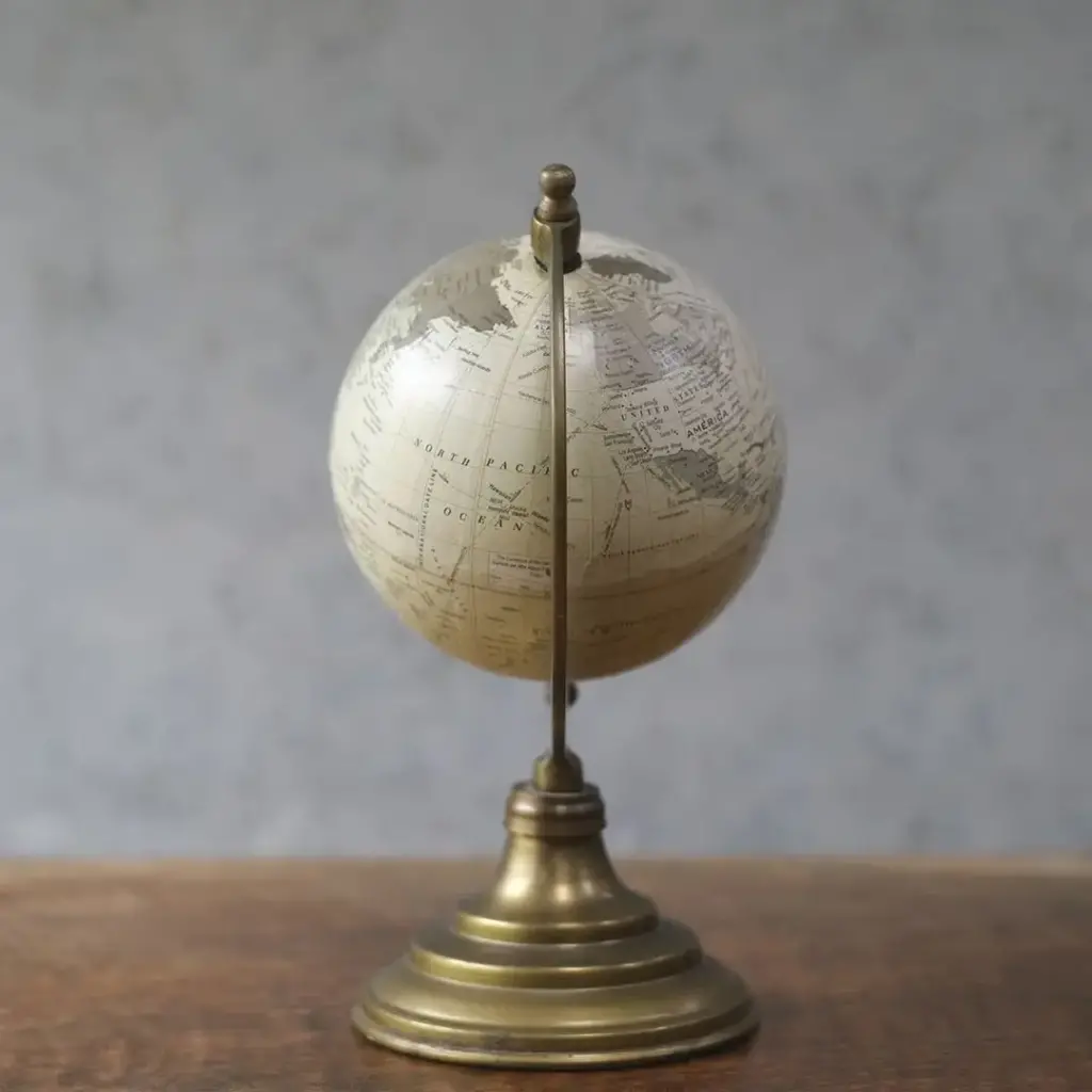 ヴィンテージグローブ イギリス 地球儀 置物 ヴィンテージ雑貨4
