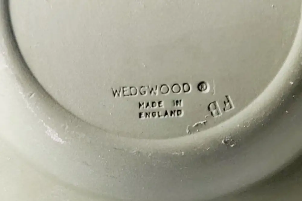 ヴィンテージ WEDGWOODジャスパーアシュトレイ イギリス 珍しい緑の灰皿3