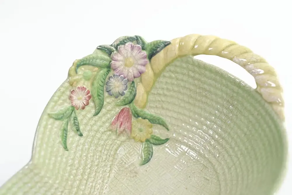 アンティーク ハンドペイントパンチボウル イギリス Carlton ware バルボティーヌ/アンティーク食器3