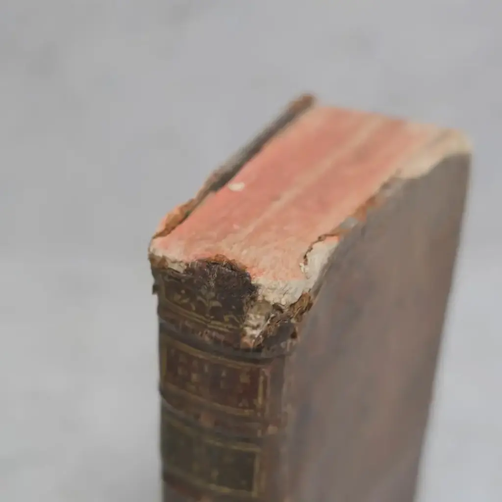 アンティークブック フランス レザーブック 古書 1774年1