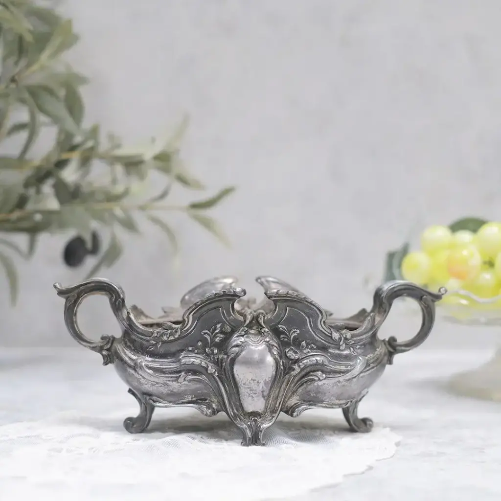 アンティークジャルディニエール フランス ロココ様式 花器 アンティーク雑貨