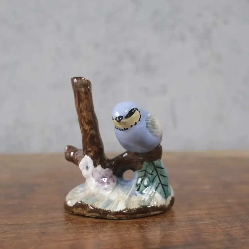 ヴィンテージフィギリン ラフな鳥の置物　W.F.ENG WeetmanFigures 陶器製 イギリス ヴィンテージ雑貨1