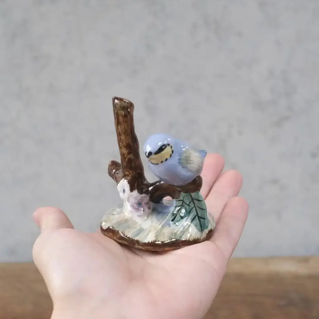 ヴィンテージフィギリン ラフな鳥の置物　W.F.ENG WeetmanFigures 陶器製 イギリス ヴィンテージ雑貨5