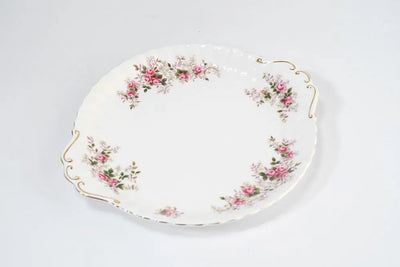 ヴィンテージ Royal Albert B&amp;Bプレート”Lavender Rose”ロイヤルアルバート イギリス 王室御用達の食器 皿