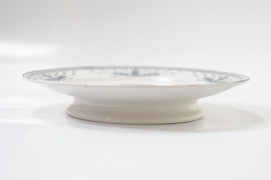 アンティーク食器/ コンポート皿 AUX LIONS DE FAIENCE フランスのファイアンス陶器