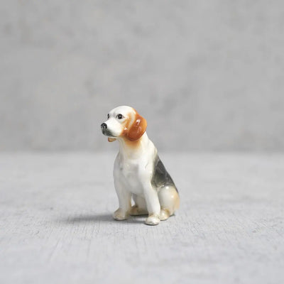 アンティーク 犬のフィギュリン 陶器人形 イギリス 置物