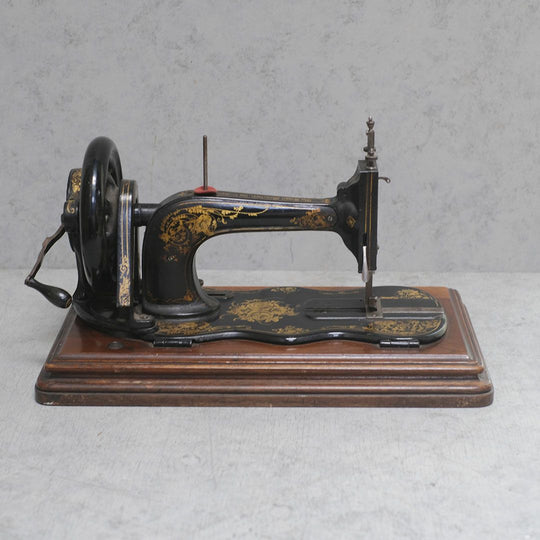 アンティークミシン SINGER アメリカ ソーイングマシーン 1878年/アンティーク雑貨