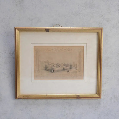 アンティーク リトグラフピクチャーMount Ephraim Tunbridge Wells イギリス アンティーク雑貨