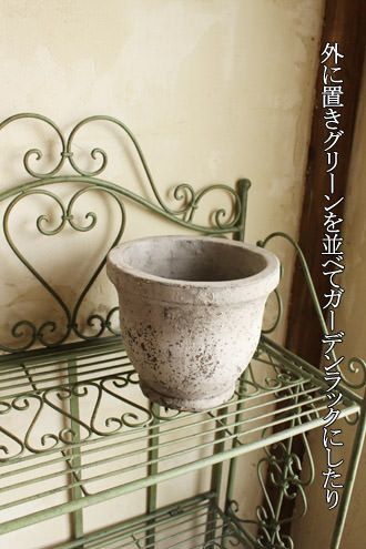 アンティーク調のアイアンシェルフ36