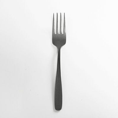 新潟燕三条 【KURO CUTLERY】 フォーク L 19cm 黒酸化発色加工カトラリー