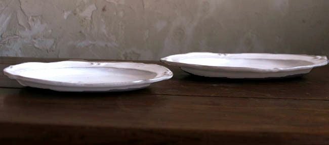 益子焼・カヌレオーバル皿S(22cm)(ツヤあり)/洋皿 パスタ皿 手作り わかさま陶芸 若林健吾
