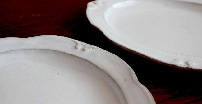 白い益子焼の器デザイン1