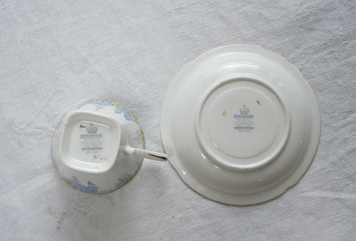 アンティーク・カップ&ソーサー/RoyalStandardのバックスタンプ6