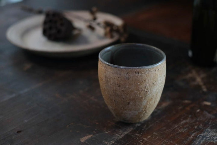 笠間焼・横田篤徳　くみだし/作家のうつわ 和食器 CRAFT BORO×BORO 湯呑み