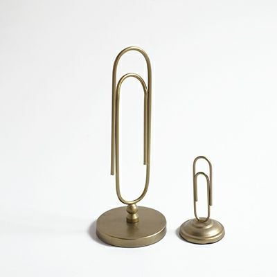 金色のシンプルなメモスタンドL6