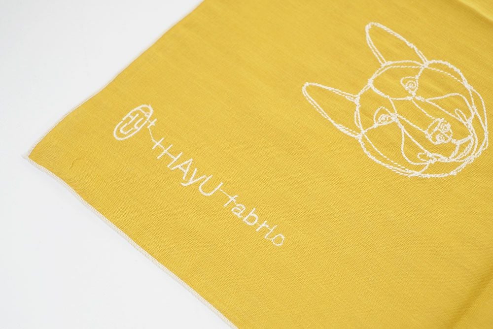 +HAyU fabric ハンカチ