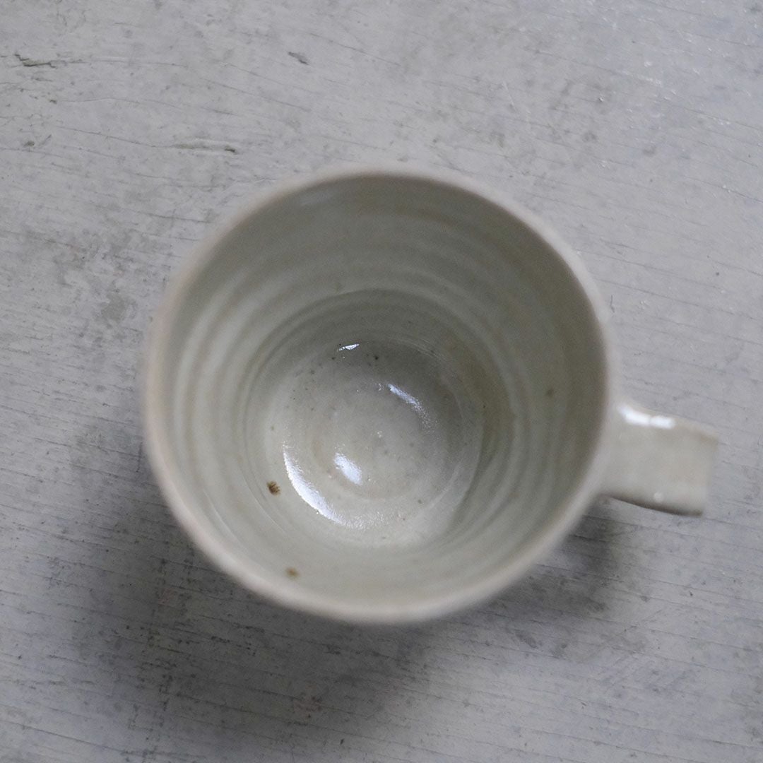 岡泰造 ワラ灰釉マグカップ 作家の器 瀬戸焼 和食器3