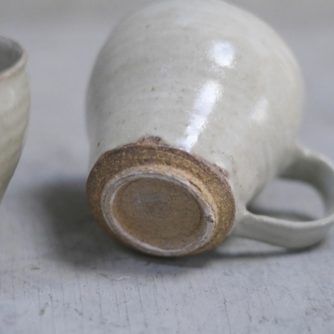 岡泰造 ワラ灰釉マグカップ 作家の器 瀬戸焼 和食器5