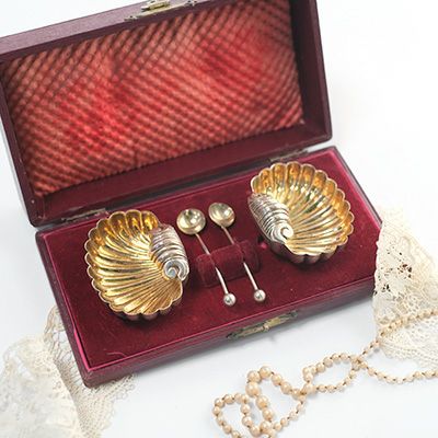 アンティークシルバープレート12