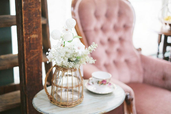 ホワイトマムの造花