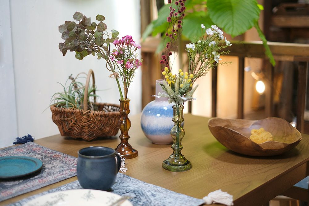キャンドルホルダー型の花瓶1