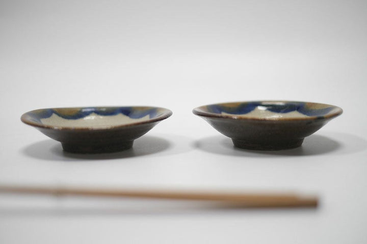 少し深さのあるやちむんの小皿4