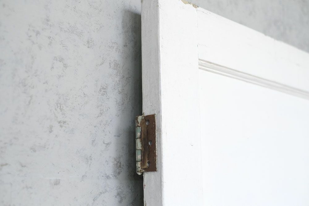 ヴィンテージ ウッドパネルドア/パステルグリーン 建具15
