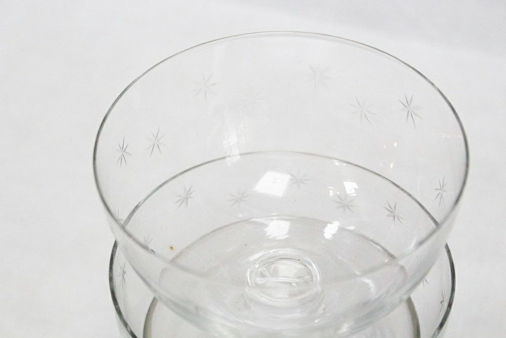 ヴィンテージ サンデーグラス アイスクリームカップ イギリス 星44