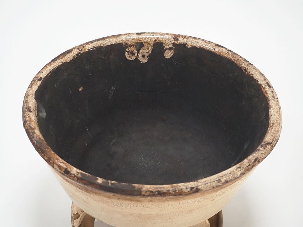 アンティークサラダボウル フランス 陶磁器 手作り44