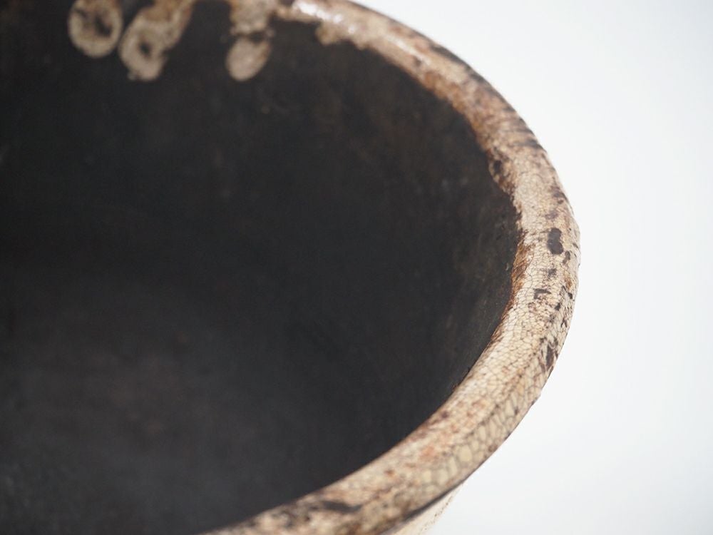 アンティークサラダボウル フランス 陶磁器 手作り55