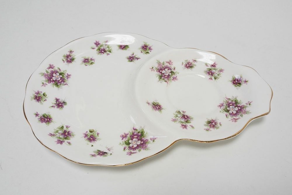 ヴィンテージROYAL ALBERT(ロイヤルアルバート)カップ＆ソーサ Sweet violet イギリス バイオレット 菫33