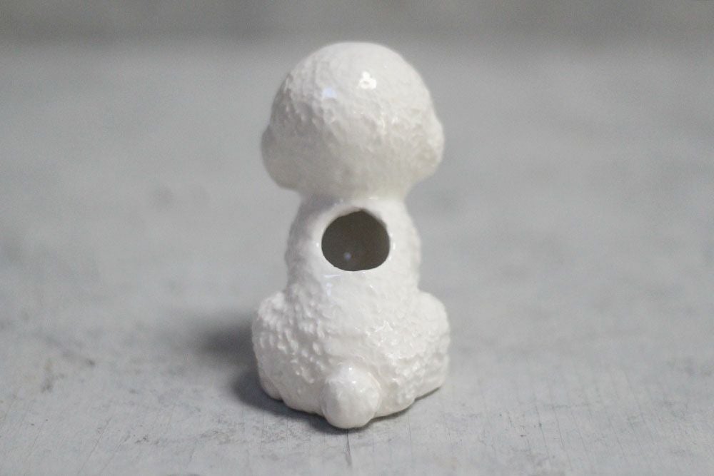 陶器のビションフリーゼマルチベース5