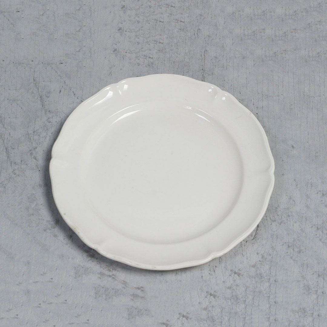 アンティーク皿 フラワーリムプレート 白 花リム皿 Villeroy & Boch6