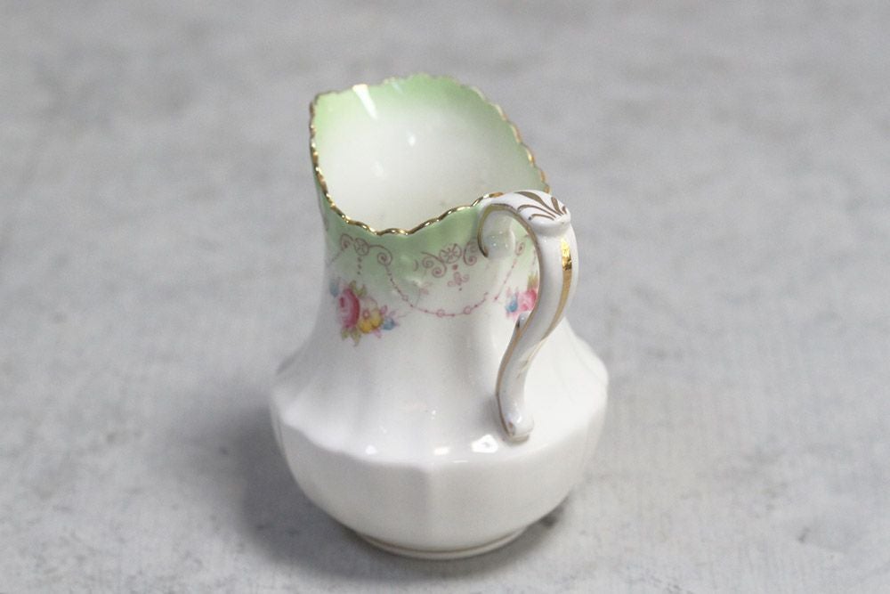 アンティークミルクポット シュガーボウル イギリス ROYAL ALBERT CROWN CHINA44