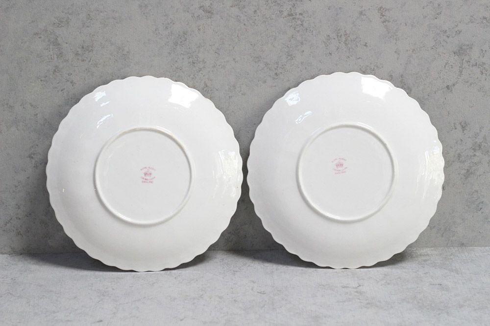アンティークプレートイギリス ROYAL ALBERT CROWN CHINA44