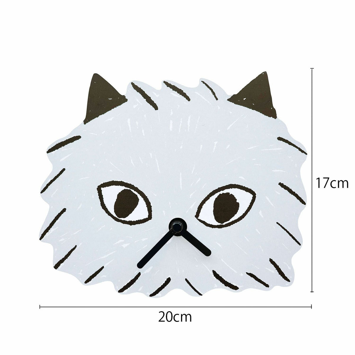Yamabatosha ねこの壁掛け時計 キャットウォールクロック3
