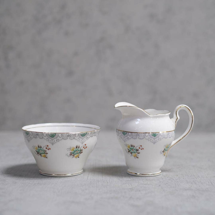 ヴィンテージミルクポット&シュガーボウルセット SIDONIA SALISBURY 「Salisbury Sidonia Bone China」22
